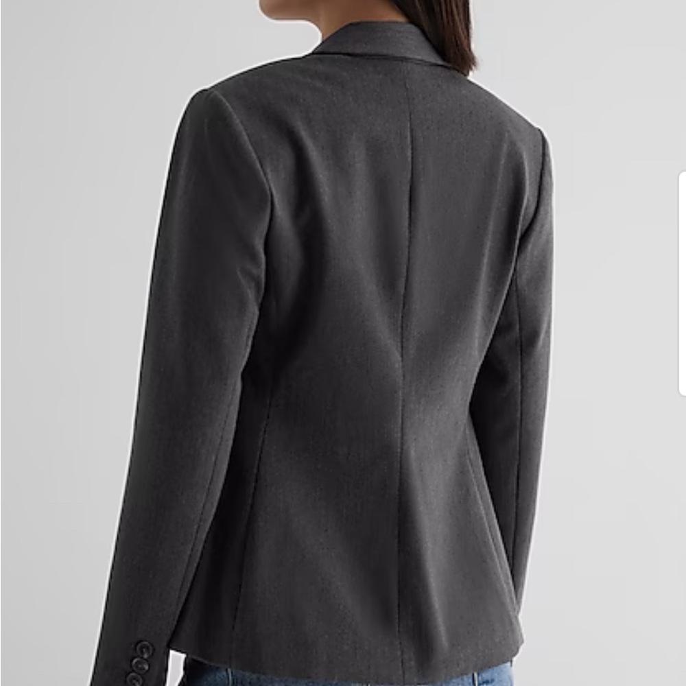 Express One-Button Blazer - image 3